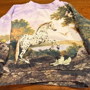 Molo Multicolor Nature Scene Sweatshirt